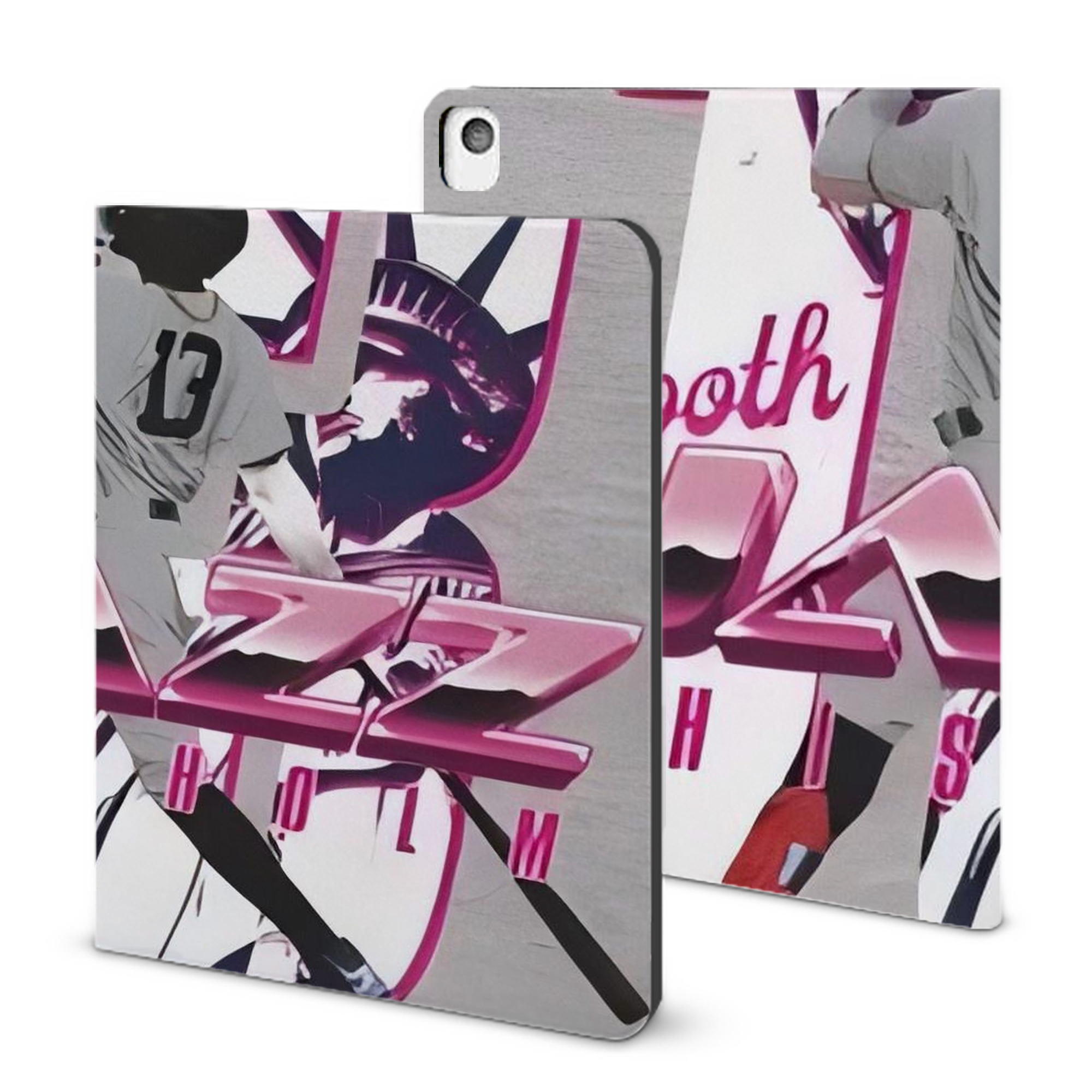 Jazz Chisholm Jr. 37 IPad Book-Style Case With Pencil Slot – Slim PU & TPU Cover – Full Protection, Precise Fit, Water & Scratch Resistant